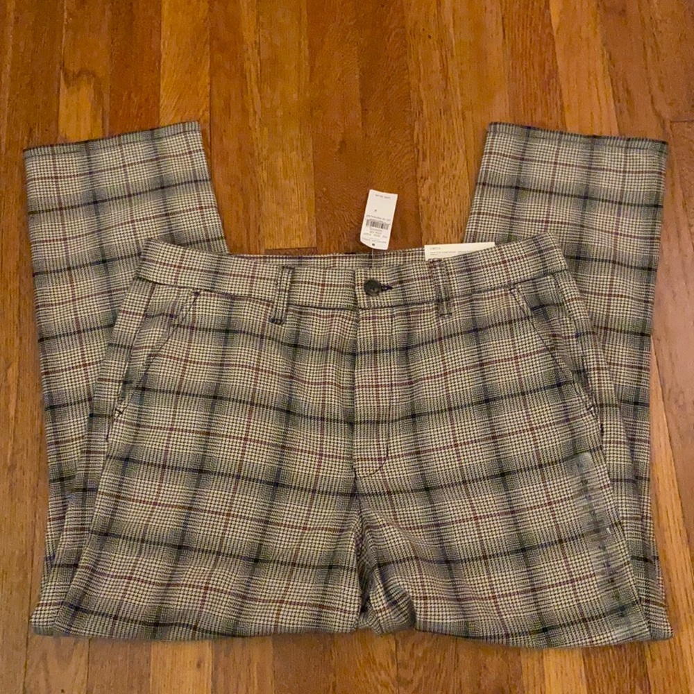 American Eagle plaid size 16 trouser pant